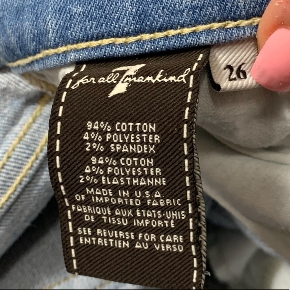 7 For All Mankind Josefina Skinny Boyfriend Jeans - Picture 11 of 14